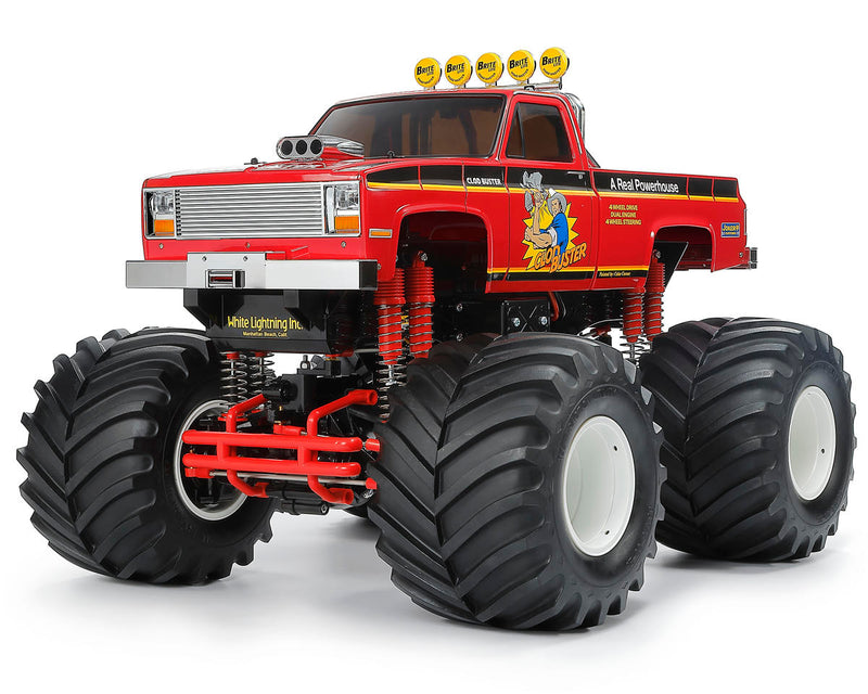 TAM58762 Tamiya Clod Buster 4WS 1/10 4WD Monster Truck Kit (Red) (2026)