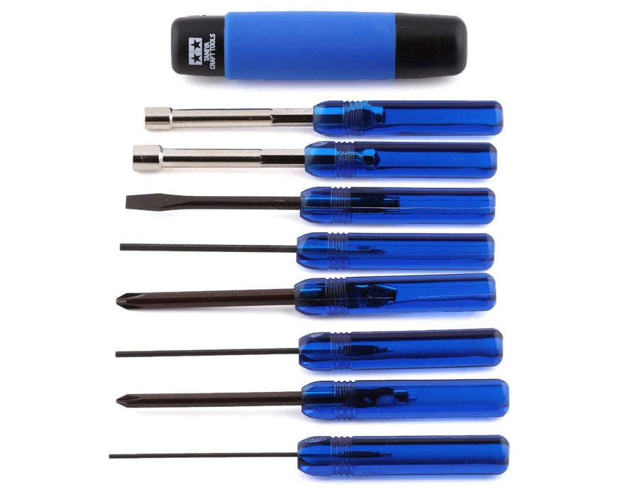 74085 Tamiya 8-Piece Metric RC Tool Set w/Carrying Case