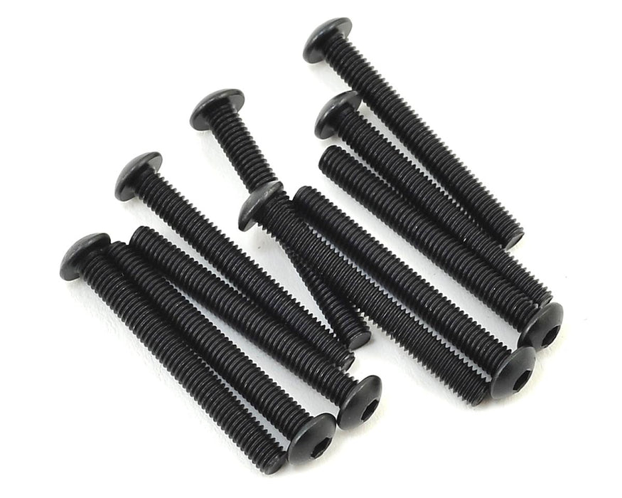 TKR1411 – M3x25mm Button Head Screws (black, 10pcs)