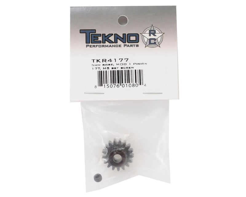 TKR4177 Tekno RC "M5" Hardened Steel Mod1 Pinion Gear w/5mm Bore (17T)