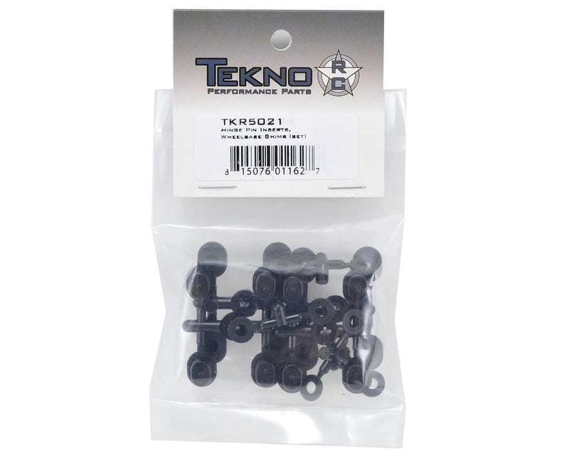 TKR5021 Tekno RC Hinge Pin Insert & Wheelbase Shim Set