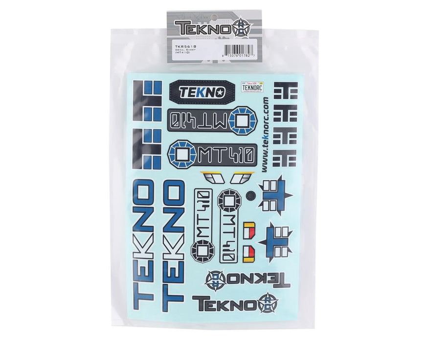 TKR5618 Tekno - MT410 Decal Sheet