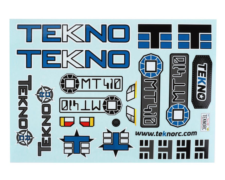 TKR5618 Tekno - MT410 Decal Sheet