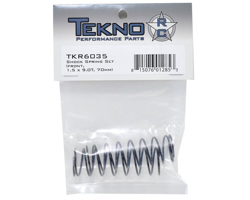 TKR6035 – Shock Spring Set (front, 1.5×9.0T, 70mm, pink)