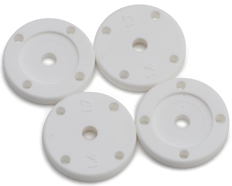 TKR6139B Tekno RC 16mm Flat/Flat Shock Pistons (4) (2x1.6/2x1.7)