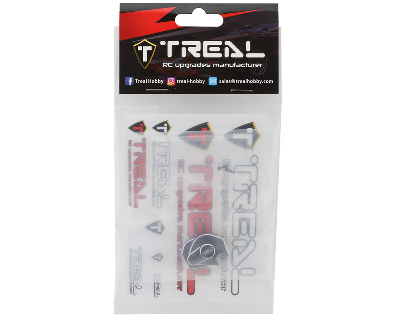 TLHTSCX24-09 Treal Hobby Axial SCX24 Aluminum Gearbox Cover (Black)