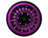 TLHTSCX24-145 Treal Hobby Type C 1.0" Brass Beadlock Crawler Wheels (Purple) (4) (27.3g)