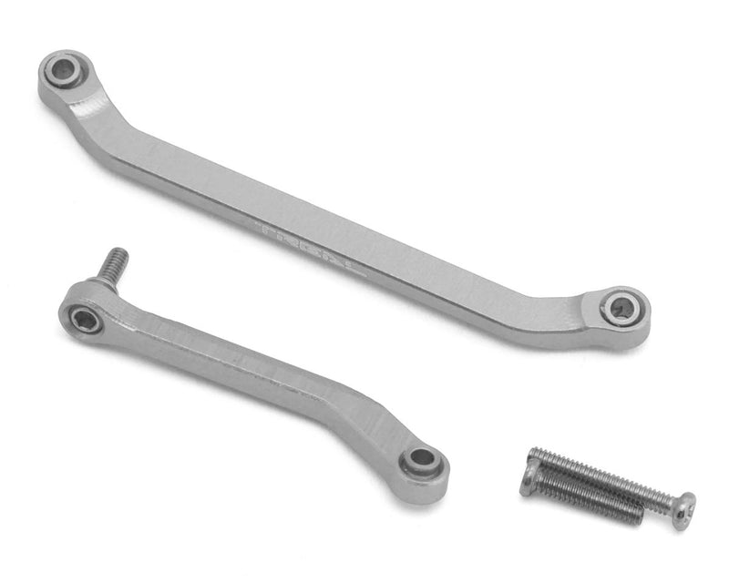 X00502BO8V Treal Hobby Axial SCX30 7075 Aluminum Steering Links Set (Silver)