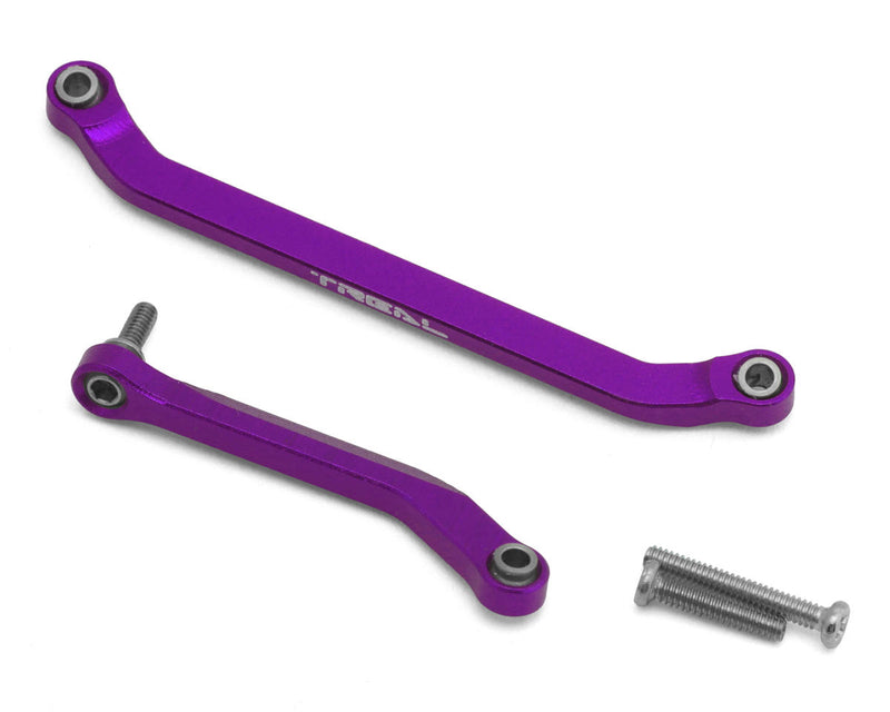 X0053WEDNB Treal Hobby Axial SCX30 7075 Aluminum Steering Links Set (Purple)