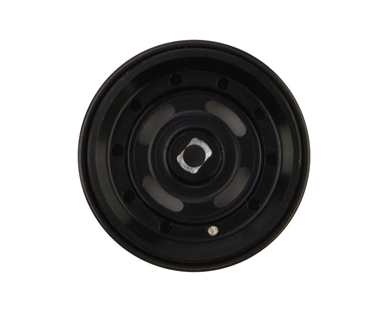 X00568HP91 Treal Hobby Type-F 0.7" Aluminum Micro Crawler Beadlock Wheels (Green) (4) (9.5g ea) w/Brass Rings
