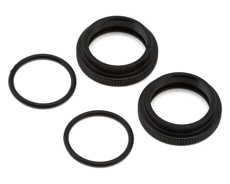 TLR-1076 Team Losi Racing 22X 13mm Threaded Shock Spring Collars (2)