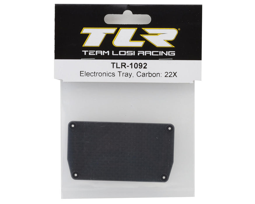 TLR-1092 TLR 22X DC Carbon Fiber Electronics Tray (7g)
