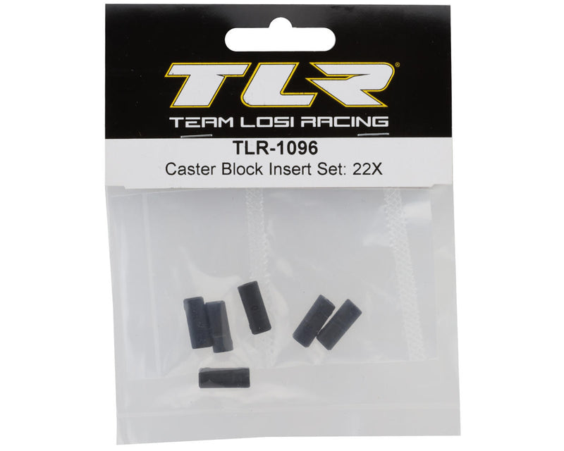 TLR-1096 Team Losi Racing 22X Caster Block Inserts Set