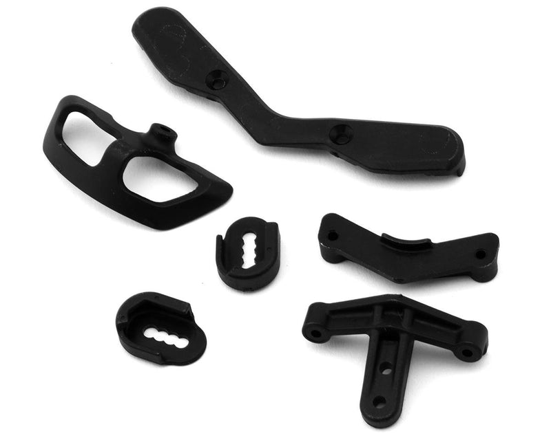 TLR-1104 TLR 22X Shock Tower Guards & Upper Wing Mount Set