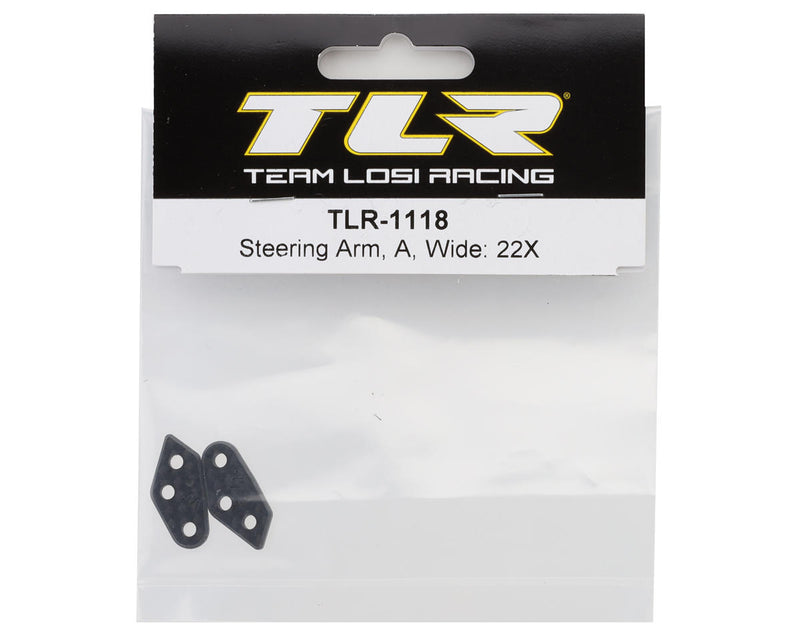 TLR-1118 Team Losi Racing 22X DC Wide Steering Arms (A)