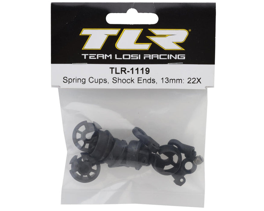 TLR-1119 TLR 22X 13mm Shock Spring Cups & Rod Ends Set