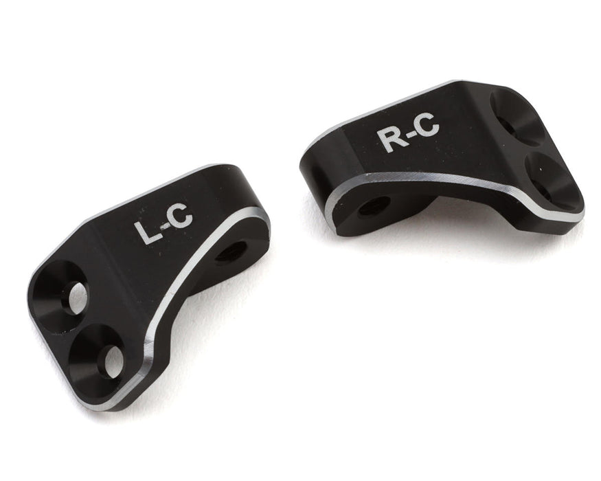 TLR-1132 TLR 22X Aluminum Caster Block Camber Mounts (C) (Outward/Wide) (2)