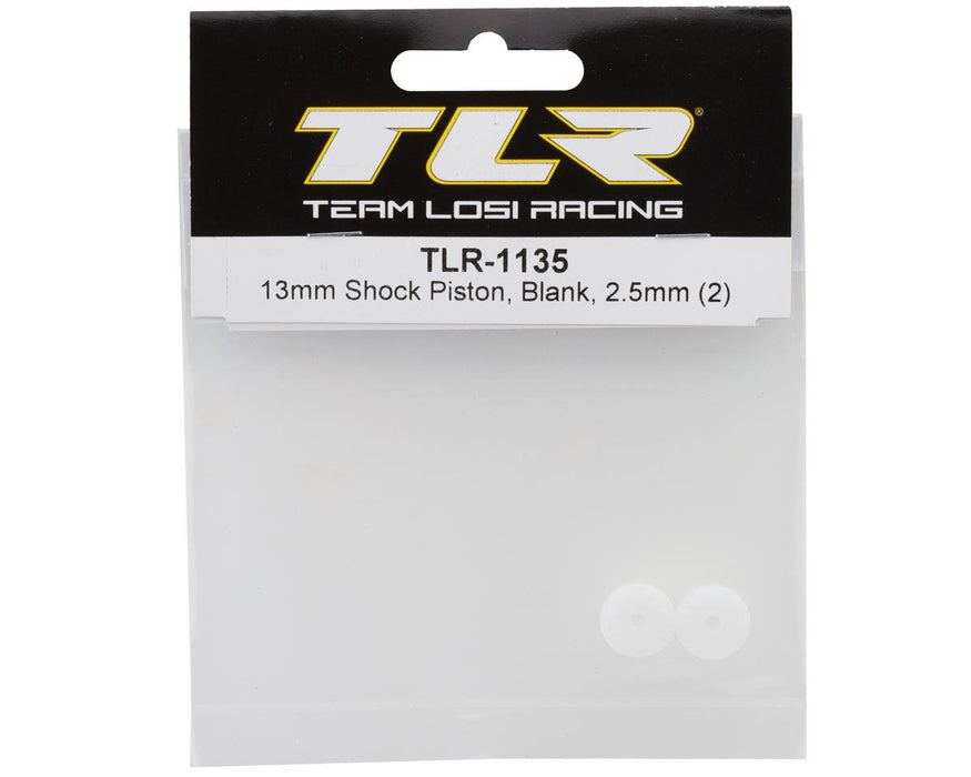 TLR-1135 TLR 22X 13mm Shock 2.5mm Pistons (Blank) (2)