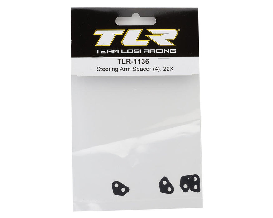 TLR-1136 TLR 22X Steering Arm Spacers (4)