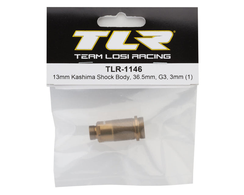TLR-1146 Team Losi Racing 22X 13x36.5mm G3 Kashima Coated Front Shock Body