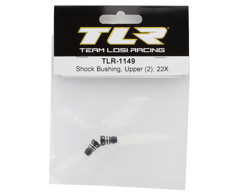 TLR-1149 Team Losi Racing 22X Upper Shock Bushing Standoffs (2)