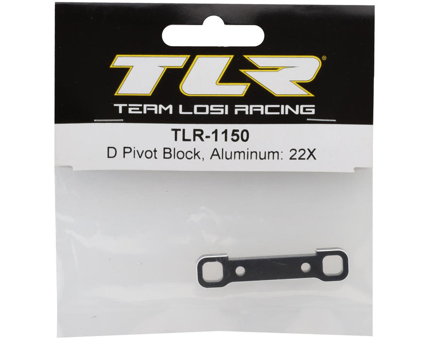 TLR-1150 TLR 22X Aluminum Suspension Mount "D" Block