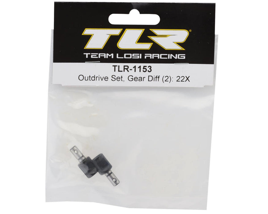TLR-1153 TLR 22X AC Gear Differential Outdrives (2)