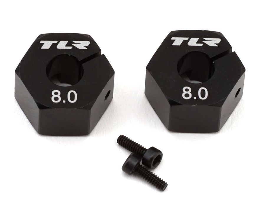 TLR-1161 TLR 22X Aluminum 12mm Wheel Hex (2) (8mm)