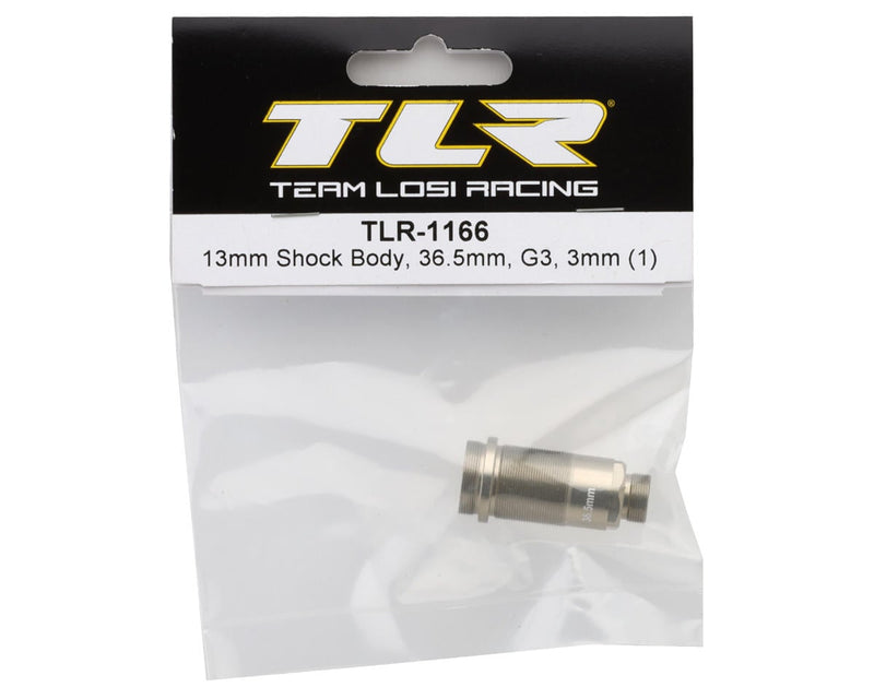 TLR-1166 Team Losi Racing 22X 13mm G3 Front Shock Body (36.5mm)
