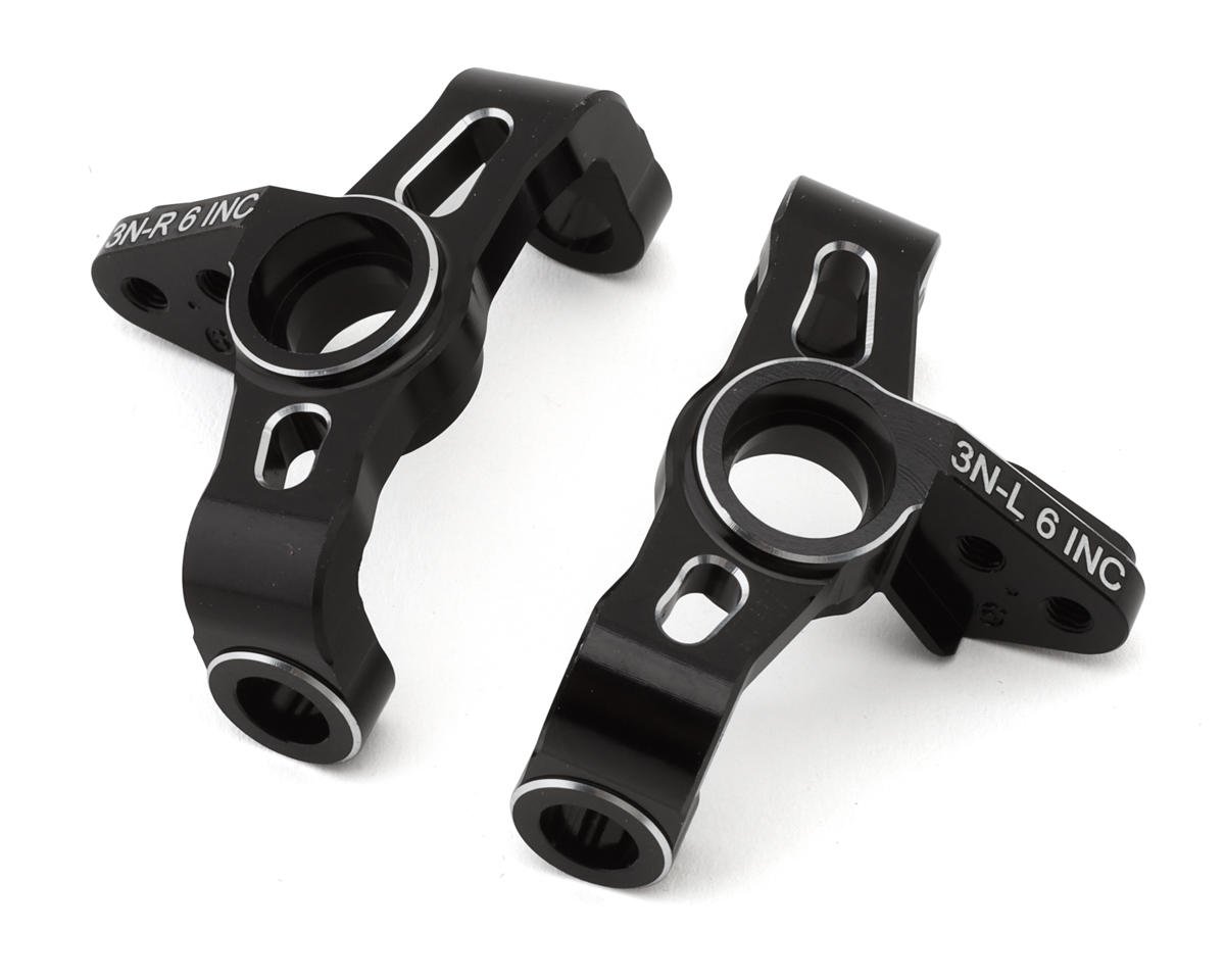TLR-1196 TLR 22X Aluminum Narrow Steering Spindles (Black) (2) (6 ...