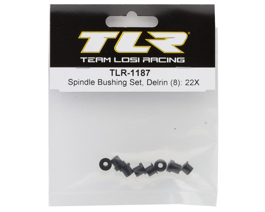 TLR-1187 TLR 22X Delrin Spindle Bushings (8)