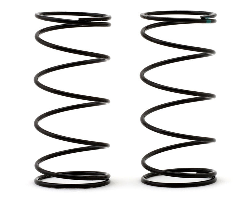TLR-1207 Team Losi Racing 22X 13mm Front Shock Springs (2) (Green/4.19lb)