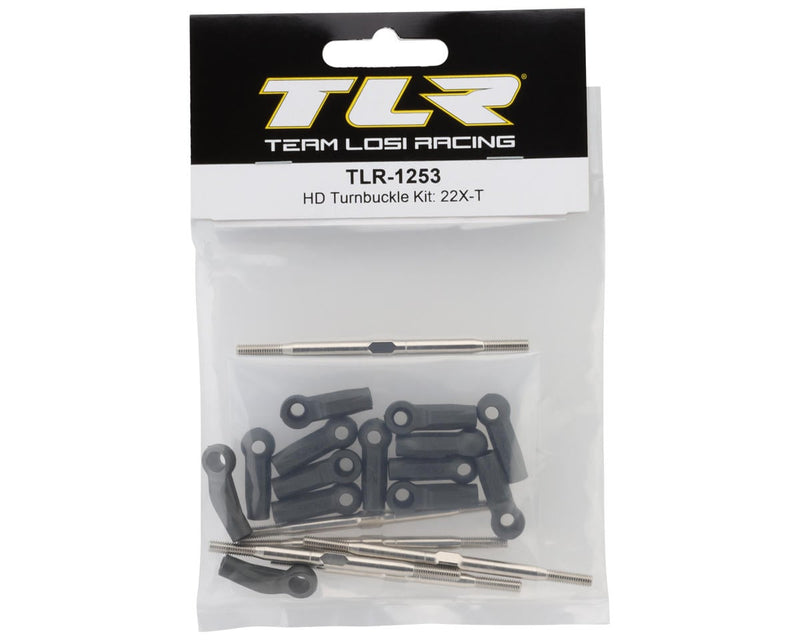 TLR-1253 Team Losi Racing 22X-T HD Turnbuckles & Rod Ends Set