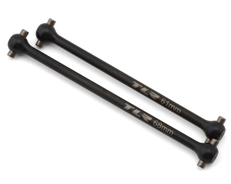 TLR-1276 Team Losi Racing 22X-4 2.0 Steel Front Center Dogbones (61/68mm)