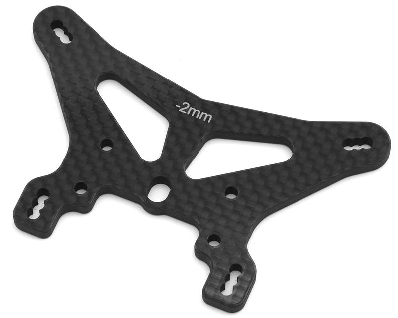TLR-1285 Team Losi Racing 22X-4 2.0 Carbon Fiber Rear Shock Tower (-2mm)