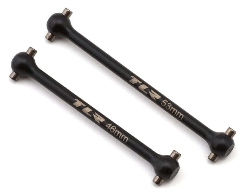 TLR-1287 Team Losi Racing 22X-4 2.0 Steel Front Center Dogbones (46/53mm)