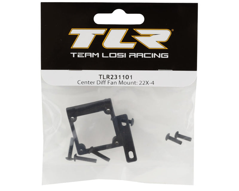TLR231101 TLR 22X-4 Center Differential Fan Mount