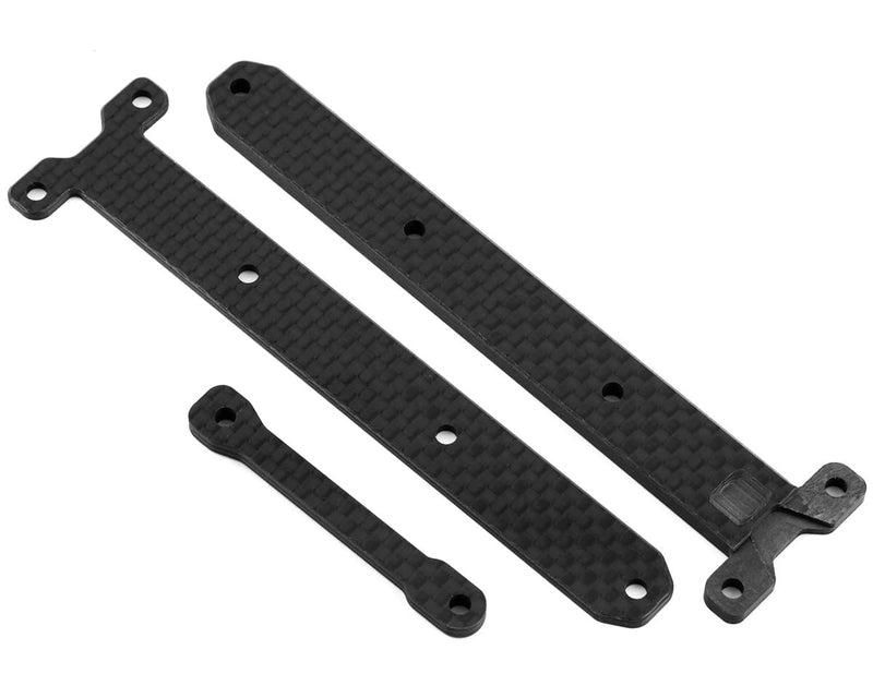 TLR231104 Team Losi Racing 22X-4 Carbon Chassis Brace Supports