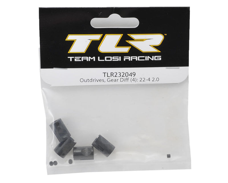 TLR232049 Team Losi Racing 22-4 2.0 Gear Differential Outdrives (4)