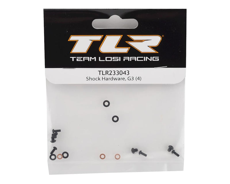 TLR233043 Team Losi Racing G3 Shock Hardware Set (4)