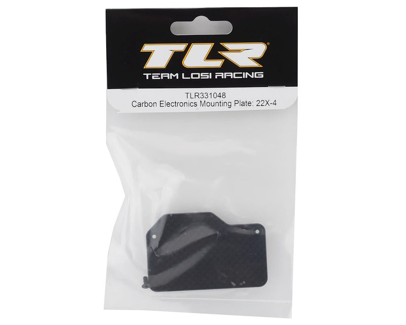 TLR331048 Team Losi Racing 22X-4 Carbon Electronics Mounting Plate