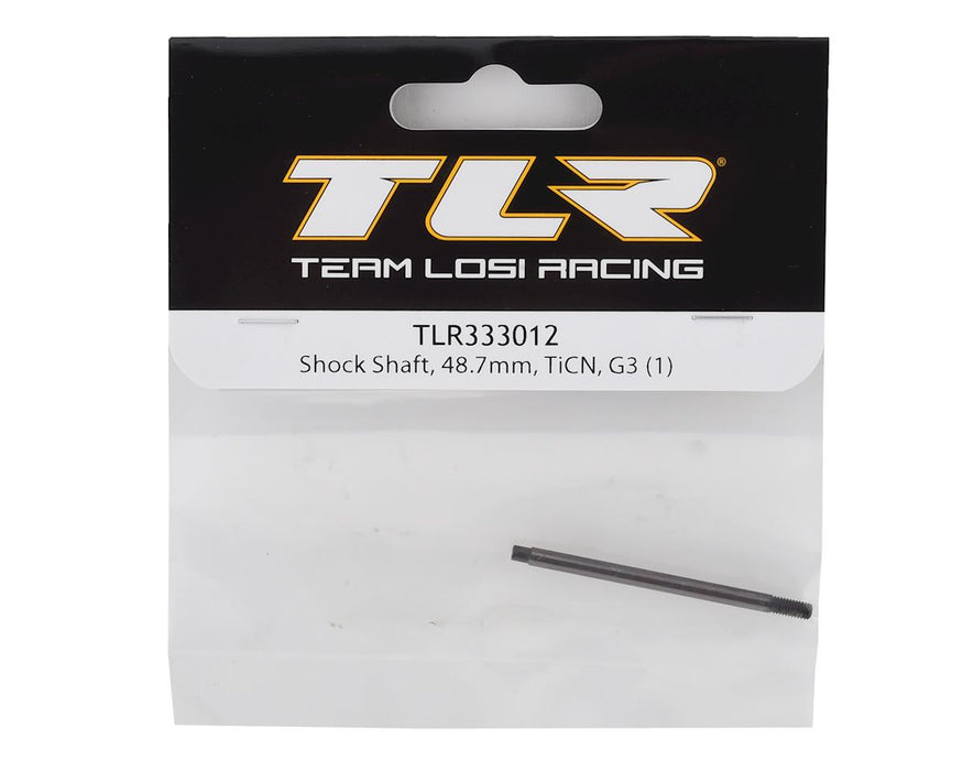 TLR333012 Shock Shaft, 3mm x 48.7mm, TiCN, G3 (1)