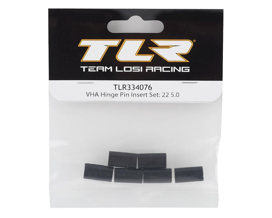 TLR334076 TLR 22 5.0 VHA Hinge Pin Insert Set (6)