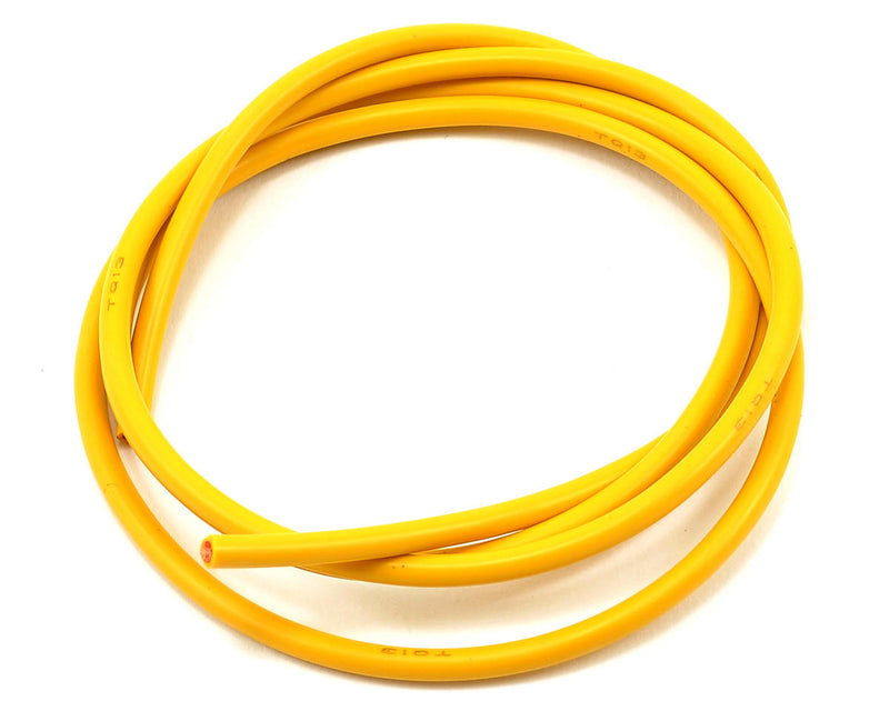 TQW1336 TQ Wire Silicone Wire (Yellow) (3') (13AWG)