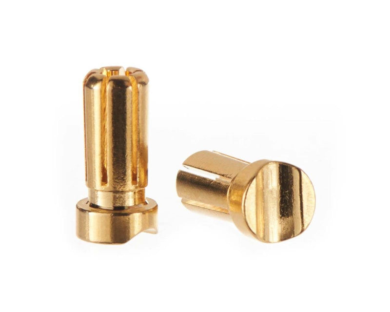 TQ Wire Short 5mm Bullet, Male (pair) (13mm long) TQ2509