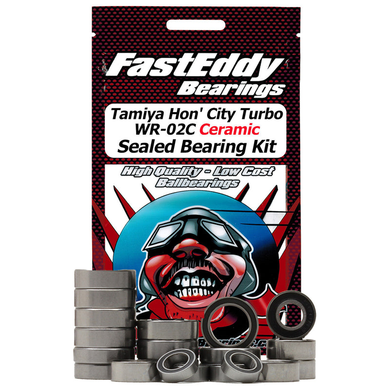 Tamiya Hon’ City Turbo WR-02C Ceramic Sealed Bearing Kit