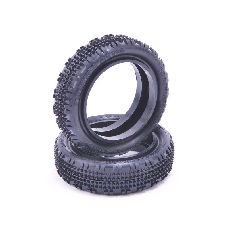 Schumacher U6901 FUSION SLIM - 1/10 2WD TYRES - FRONT - YELLOW - PR