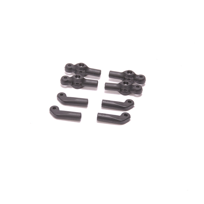 U8783 SCHUMACHER Black Upper Link Sockets - Mi9 (4 prs)