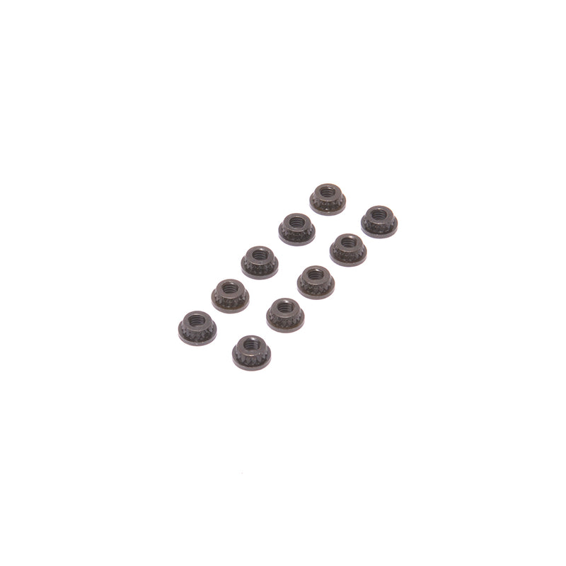 U8794 SCHUMACHER M3 Brass Black Thread Inserts - pk10