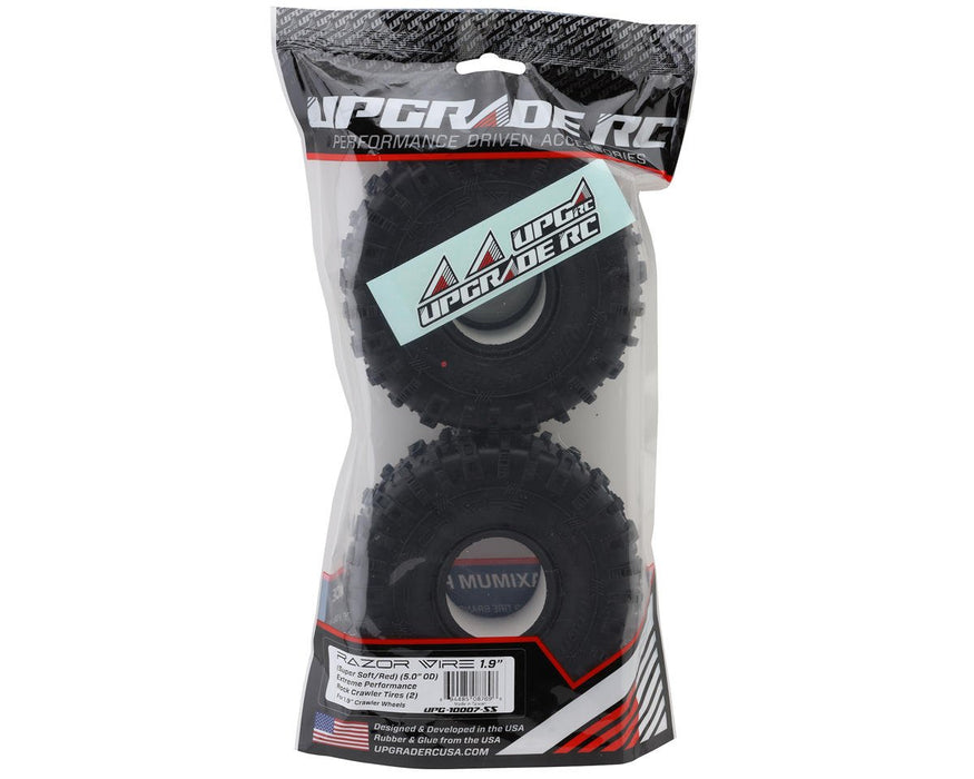UPG-10007-SS UpGrade RC Razor Wire 1.9" Extreme Performance Rock Crawler Tires (2) (Super Soft)